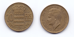 Monaco 20 Francs 1951 - 1949-1956 Oude Frank