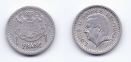 Monaco 1 Franc 1943 - 1922-1949 Louis II