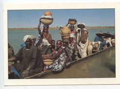 Afrique Couleurs Du Mali - En Route Pour Le Marché De Dienne (pirogue Marchandises) - Mali