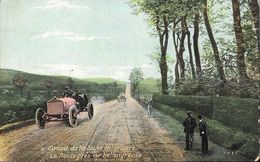 Journal L'Auto: Circuit De La Seine Inférieure, La Route Près De Bellengreville - Carte Aqua-photo Non Circulée - Andere & Zonder Classificatie