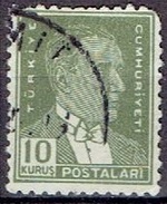 TURKEY #  FROM 1931  STAMPWORLD 977 - Gebraucht