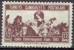TURKEY #  FROM 1941  STAMPWORLD 1142* - Unused Stamps