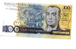 Delcampe - Billete Brasil. 100 Cruzados . Plancha. (ref. 6-512) - Brésil