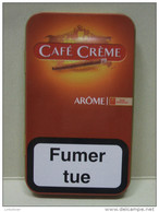 BOITE Métal Vide CAFE CREME AROME (5 Cigares) - Étuis à Cigares