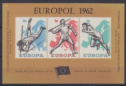 Belgie 1962 Europol Blok ** Mnh (21531) - Erinnophilie [E]