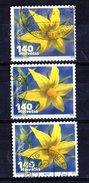 Suisse  2012  Mi / 2239  Lot De 3 Timbres    Fleur   Lycopersicum - Oblitérés