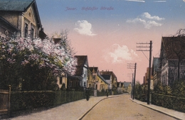 Jever Schlosser Strasse Feldpostkarte 1917 - Jever