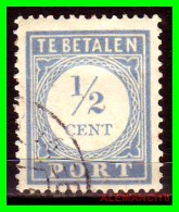 Netherlands Año 1881-1887 ½c   TE BETALEN PORT - Strafportzegels
