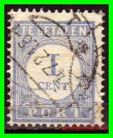 Netherlands Año 1881-1887  1 Cts.   TE BETALEN PORT - Strafportzegels
