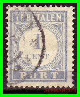 Netherlands Año 1881-1887  1 Cts.   TE BETALEN PORT - Strafportzegels