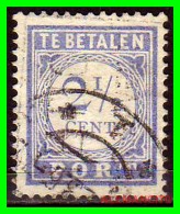 Netherlands Año 1881-1887  2½c   .   TE BETALEN PORT - Taxe