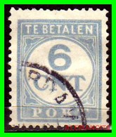 Netherlands Año 1881-1887  6 Cts.  .   TE BETALEN PORT - Strafportzegels