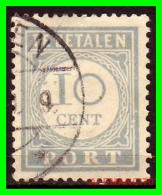 Netherlands Año 1881-1887  10 Cts.  .   TE BETALEN PORT - Strafportzegels