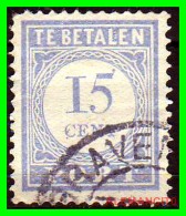 Netherlands Año 1881-1887  15 Cts.  .   TE BETALEN PORT - Tasse