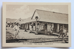 Delcampe - Calle Libertad / Libertad Street, Puerto Colombia - Kolumbien