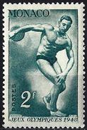 Monaco 1948 - London Olympics : Discus Throw ( Mi 341 - YT 321 ) MLH* - Sommer 1948: London