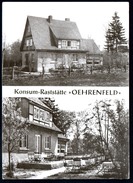 A0782 - Alte MBK Ansichtskarte - Drübeck - Konsum Raststätte Ohrenfeld - Gasthaus Gaststätte - Gel 1984 - Ilsenburg