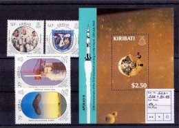 Kiribati -  Apollo 10 1989 (**/MNH) - Kiribati (1979-...)