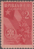 1940-232 CUBA REPUBLICA 1940 Ed.337. CONVENCION ROTARY CLUB. MNH. - Ungebraucht