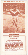 Photo L´EQUIPE. Offert Par Biscuits REM - Reims - Paul SAUVAGE (1939) - Football - Sports