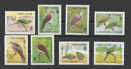 Vietnam 281/288 ** MNH Serie Complete Oiseaux Birds Pajaros Vogel Uccelli Tourterelles Colombes Doves - Vietnam