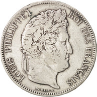 Monnaie, France, Louis-Philippe, 5 Francs, 1835, Marseille, TB+, Argent - 5 Francs