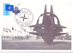BELGIQUE  MAXIMUN N.A.V.O O.T.A.N NATO 1979  (FEB170195) - Istituzioni Internazionali