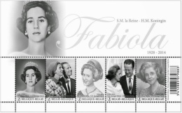 029 - TIMBRES-POSTE -  BELGIQUE 2015 -- En Souvenir De S.M. La Reine Fabiola - Nuevos