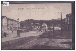 TORINO - PIAZZA VITTORIO EMANUELE - TRAMWAY - TB - Trasporti