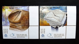 Israel 2440/1 **/mnh, Sonnenuhren - Nuevos (con Tab)