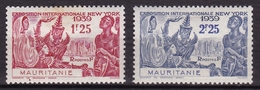 Mauritanie N° 98/99 Neuf * - Unused Stamps