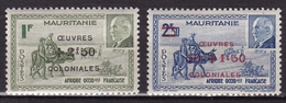 Mauritanie N° 131/132 Neuf * - Neufs