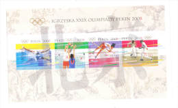 Poland 2008 Summer Olympics Beijing S/S MNH - Unused Stamps