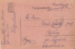 55951- WW1 WAR FIELD POSTCARD, CENSORED INFANTRY BATTALION 1/63, POST OFFICE NR 223, 1917, HUNGARY - Briefe U. Dokumente