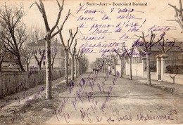 4- SAINT-JUST -PRES DE MARSEILLE- BOULEVARD BERNARD - Saint Barnabé, Saint Julien, Montolivet