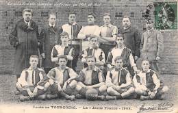 Tourcoing         59       Equipe De  Football Du Lycée : La Jeune France 1908.     Défault    (voir Scan) - Tourcoing