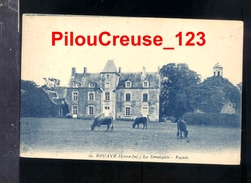 44 Loire Atlantique - BOUYAE - " La Senaigerie - Façade - Troupeau De Vaches " - Bouaye