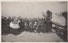 Militaria - Religieux Bénédiction Avion Farman Lorraine - Photo André Le Bourget - 1919-1938