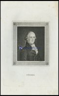 Bürger, Verfasser Von Münchhausen Abenteuer, Stahlstich Um 1840 - Lithographien