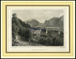 HOF-RAGATZ, Teilansicht, Stahlstich Von Rohbock/Kolb Um 1840 - Lithographies