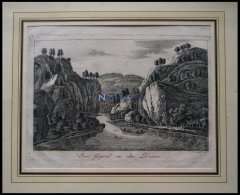 Gegend An Der Donau, Kupferstich Um 1700 - Lithographies