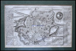 METZ, Gesamtansicht Aus Der Vogelschau, Kupferstich Von Bodenehr Um 1720 - Lithographies