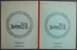 PHIL. LITERATUR Société Internationale D`Historie Postale, Bulletin No. 14 Und 15, 1969, Internationale Ge - Philately And Postal History