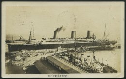 ALTE POSTKARTEN - SCHIFFE IMPERATOR, Ansichtskarte (1915) Vom Damaligen Größten Passagierschiff Der Welt, Aus - Sonstige & Ohne Zuordnung