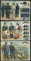 ALTE POSTKARTEN - SCHIFFE KAISERL. MARINE BIS 1918 Militaer-Informations-Postkarten, Kaiserliche Marine, 3 Verschiedene - Guerre