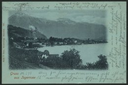 DEUTSCHLAND ETC. TEGERNSEE, Gruss Aus.. Karte Von 1899, Gebraucht - Sonstige & Ohne Zuordnung