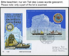 SONSTIGE MOTIVE 2001-07, Antarktis - Forschung, über 160 Belege, Meist Von Deutschen Instituten, Im Spezialbum, Pra - Unclassified