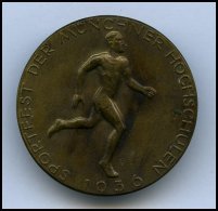 SPORT 1936, Ansteck-Medaille Sportfest Der Münchener Hochschulen 1936 - Sonstige & Ohne Zuordnung