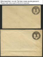 GANZSACHEN U 348-351 BRIEF, 1893, 1 - 10 C. Columbus And Liberty, Sammlung Von 54 Umschlägen, Gebraucht Und Ungebra - Sonstige & Ohne Zuordnung