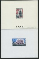 REUNION 441,473EP (*), 1965/71, Schiffe, Je Auf Epreuves De Luxe, Pracht - Sonstige & Ohne Zuordnung